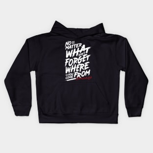 Where You Come From Chicago Kids Hoodie